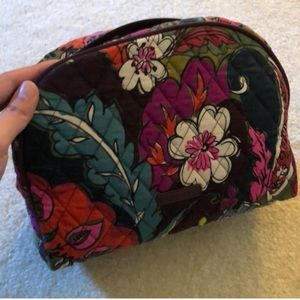 Vera Bradley Autumn Leaves Cosmetic Bag